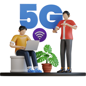 people graphics working on 5g